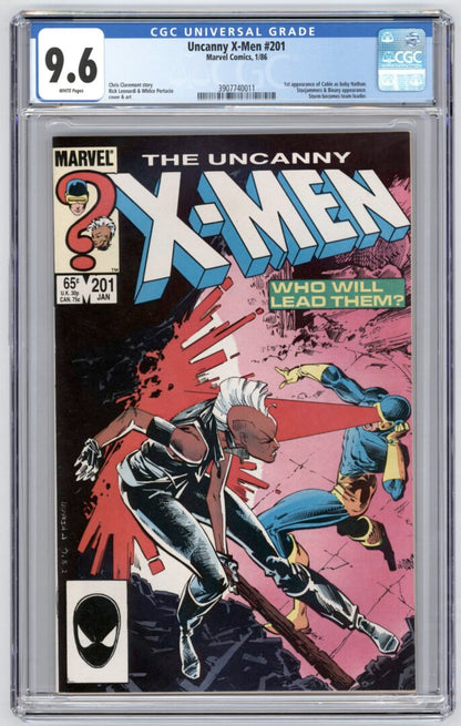 Uncanny X-Men #201  CGC 9.6 1st App. of (Cable) as a baby