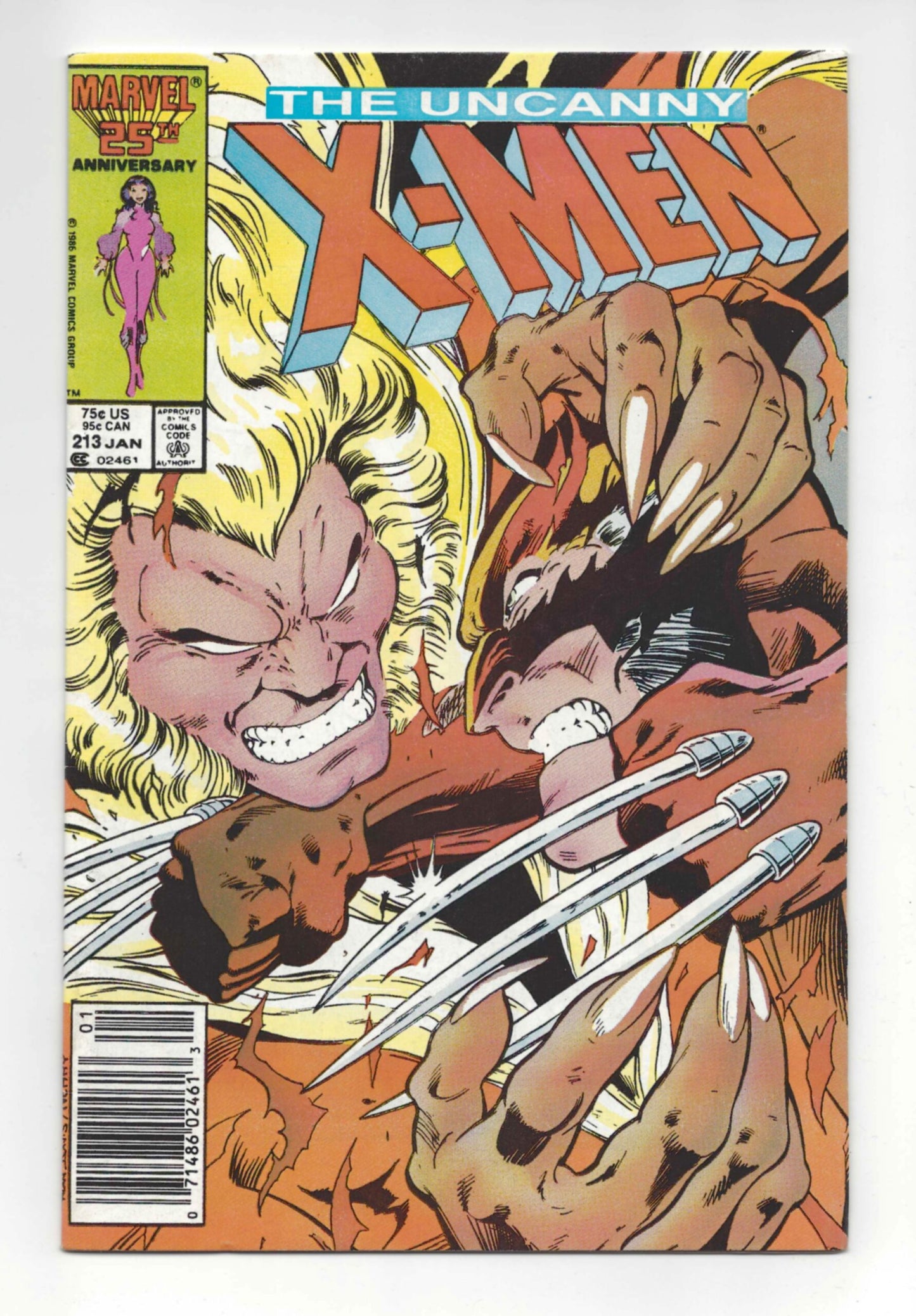 Uncanny X-Men #213  FN+
