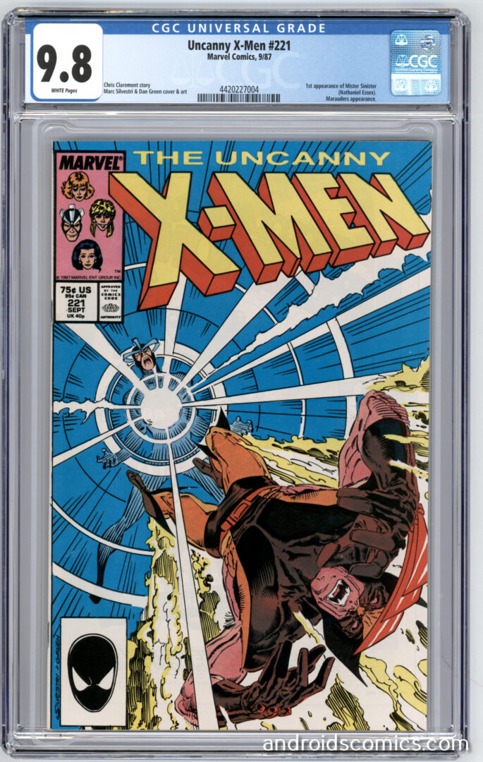 Uncanny X-Men #221 CGC 9.8 1st App. of Mister Sinister