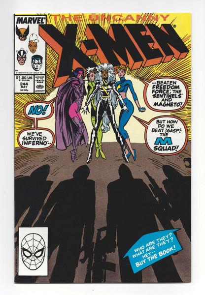 Uncanny X-Men #244  VF  1st appearance of Jubilee