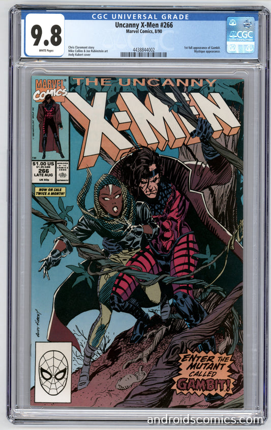 Uncanny X-Men #266 CGC 9.8 1st Full App. of Gambit