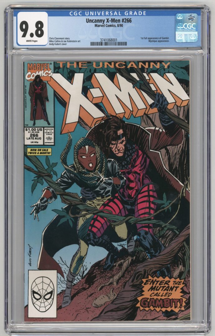 Uncanny X-Men #266  CGC 9.8  1st full appearance of Gambit