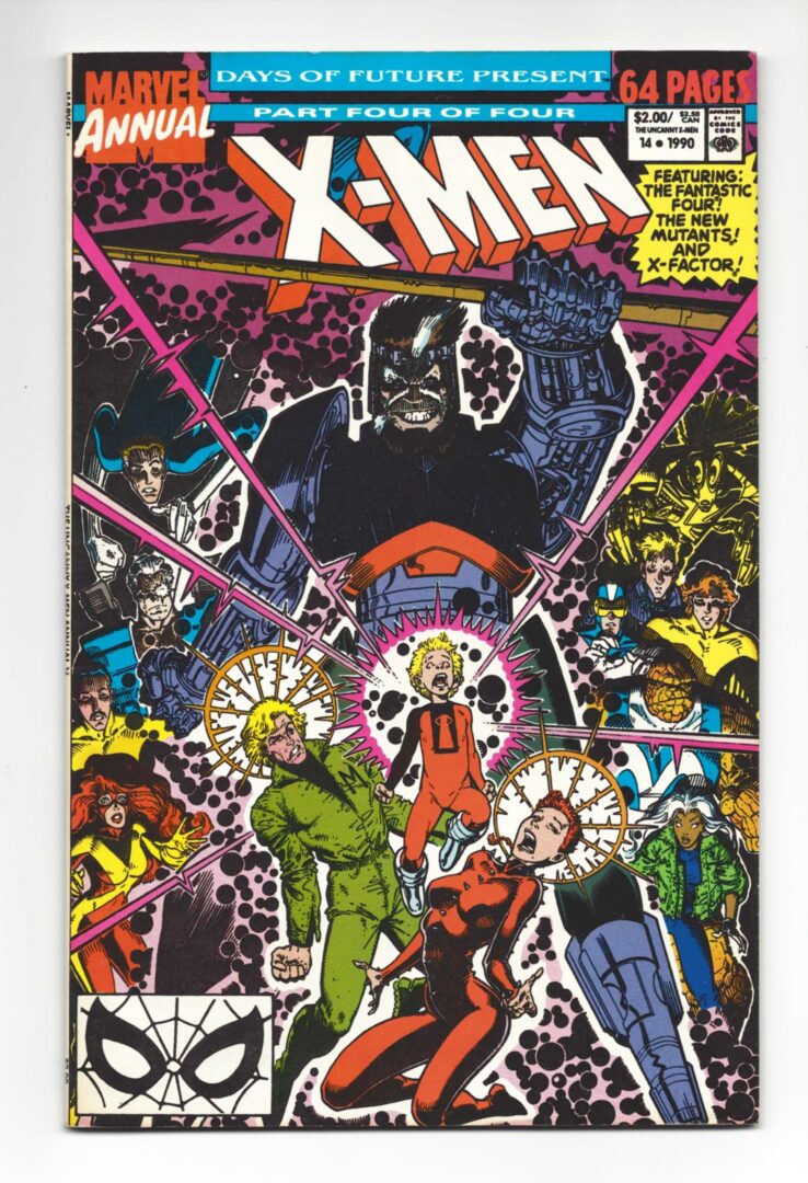 Uncanny X-Men Annual #14  FN/VF  1st brief appearance of Gambit