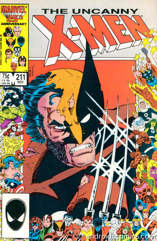 Uncanny X-Men #211  1st full App. of the Marauders