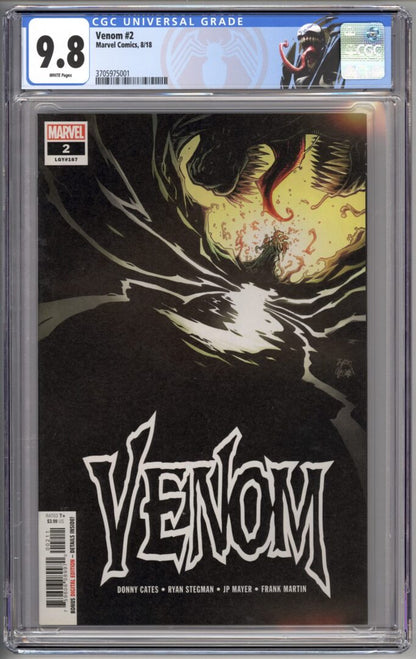 Venom #2  CGC 9.8