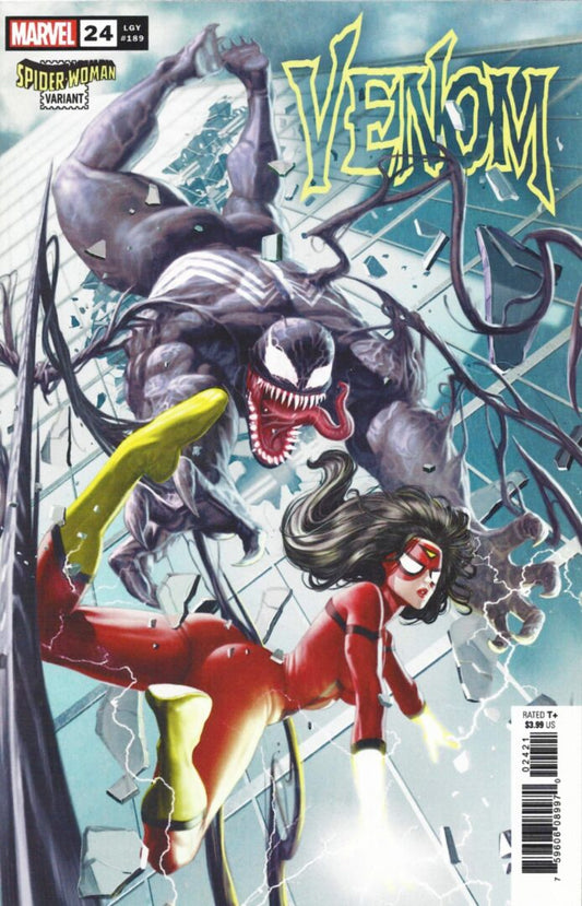 Venom #24  Cover B   NM-  Reveal of Dylan's powers
