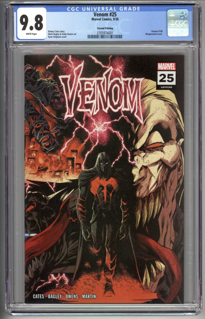 Venom #25  2nd Print  CGC 9.8