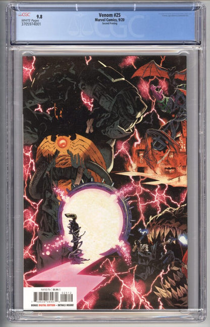 Venom #25  2nd Print  CGC 9.8