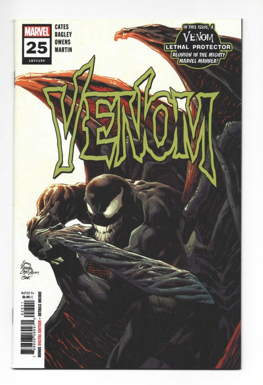 Venom #25  Cover A  NM  1st cameo appearance of Virus