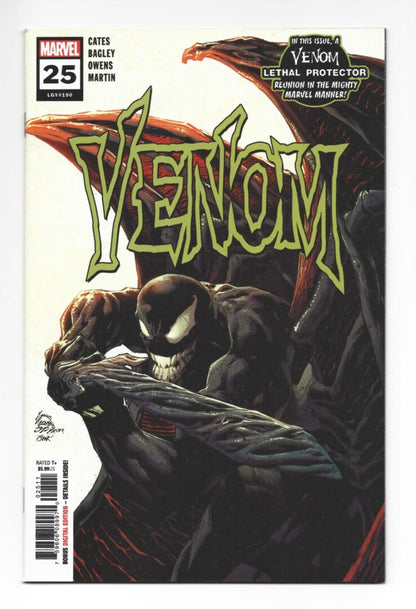 Venom #25  Cover A  NM  1st cameo appearance of Virus