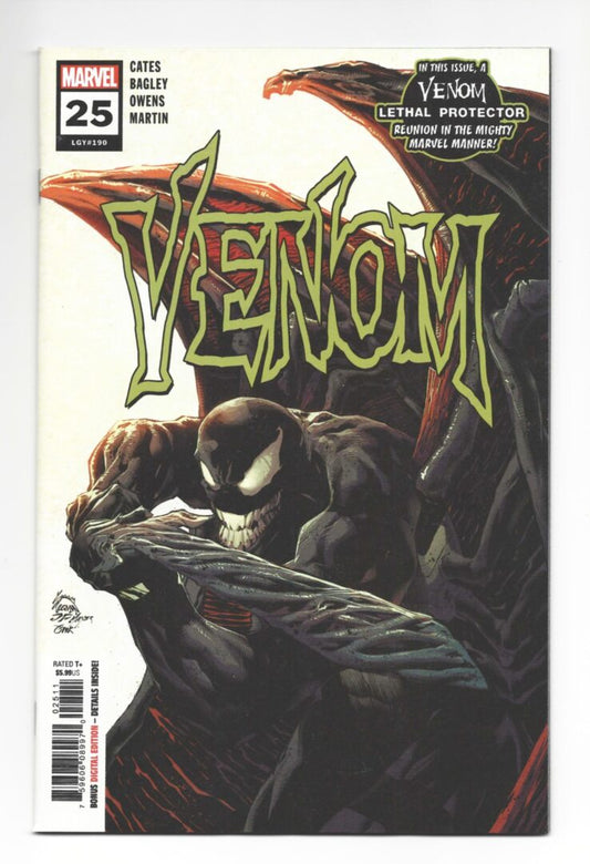 Venom #25  Cover A  NM  1st cameo appearance of Virus