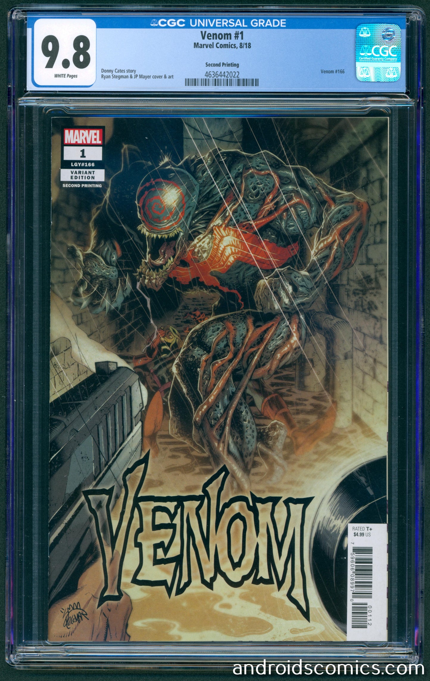 Venom #1  2nd Print CGC 9.8