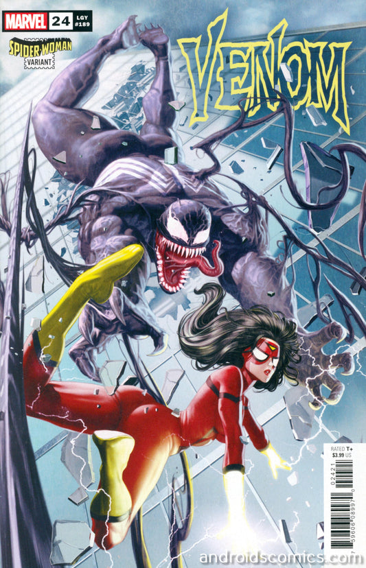 Venom #24 Rock He Kim Spider Woman Variant