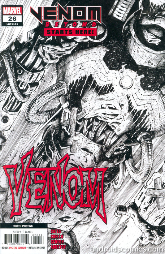 Venom #26 4th Printing Coello Variant