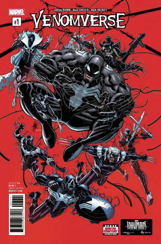 Venomverse #1  Cover A  VF  1st appearance of The Poisons