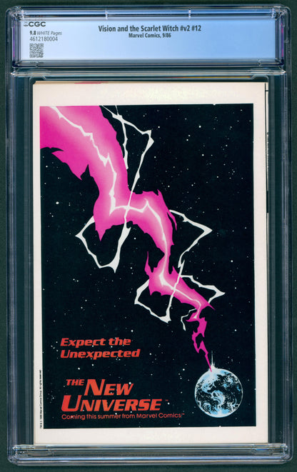 Vision and the Scarlet Witch #12 CGC 9.8