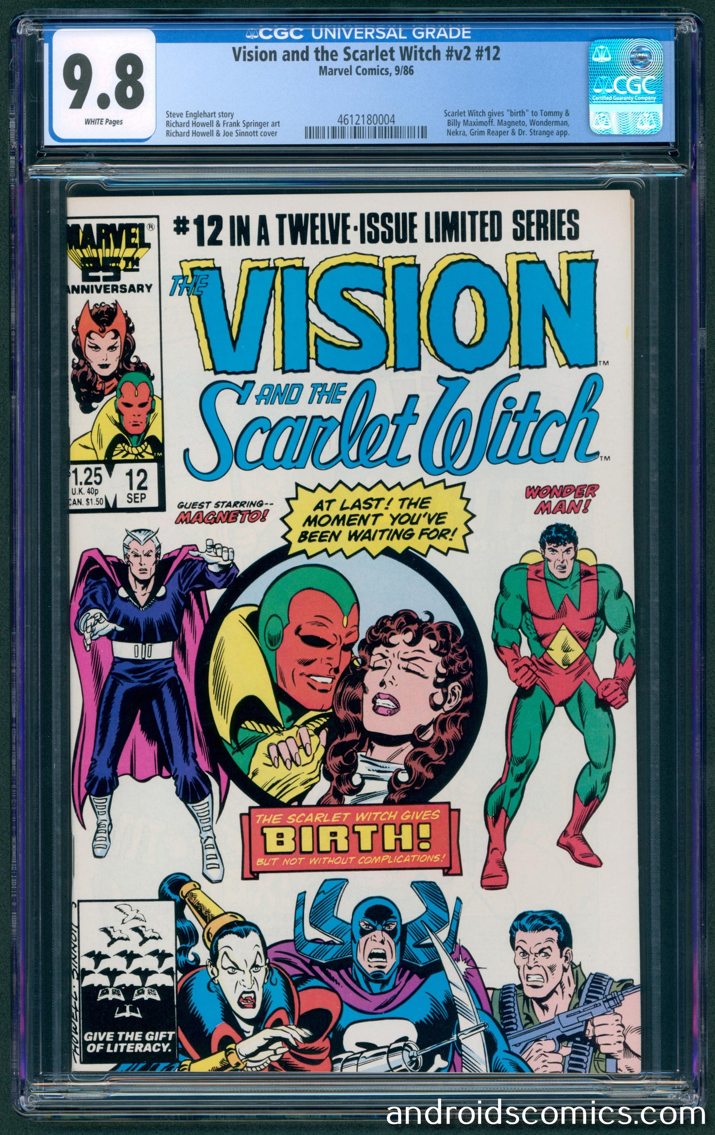 Vision and the Scarlet Witch #12 CGC 9.8
