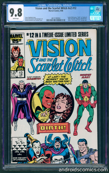 Vision and the Scarlet Witch #12 CGC 9.8