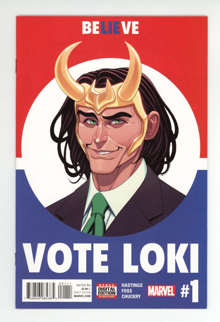 Vote Loki #1  NM-