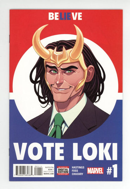 Vote Loki #1  NM-