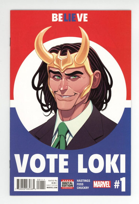 Vote Loki #1  NM-