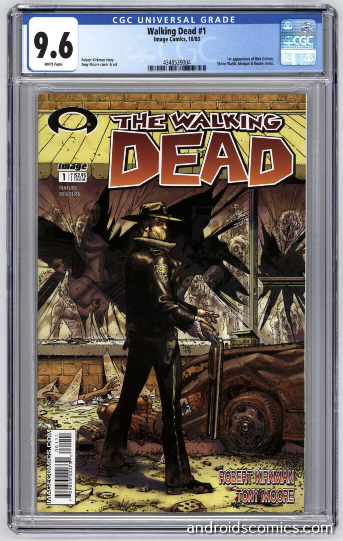 Walking Dead #1  CGC 9.6 1st App. of Rick Grimes