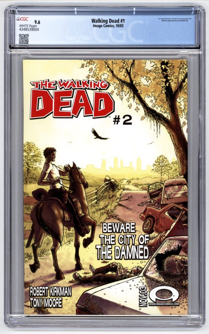 Walking Dead #1  CGC 9.6 1st App. of Rick Grimes