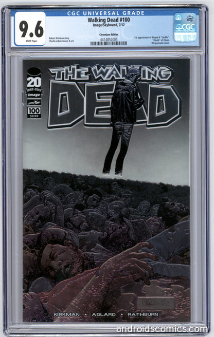 Walking Dead #100 Chromium Edition  1st App. of Negan CGC 9.6