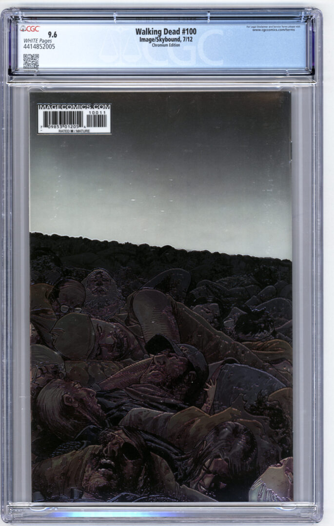 Walking Dead #100 Chromium Edition  1st App. of Negan CGC 9.6