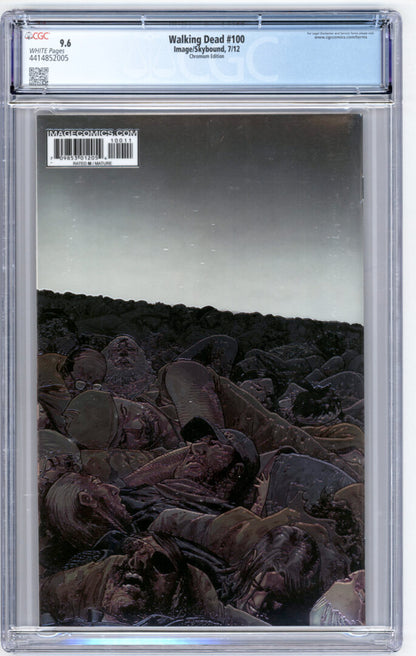 Walking Dead #100 Chromium Edition  1st App. of Negan CGC 9.6
