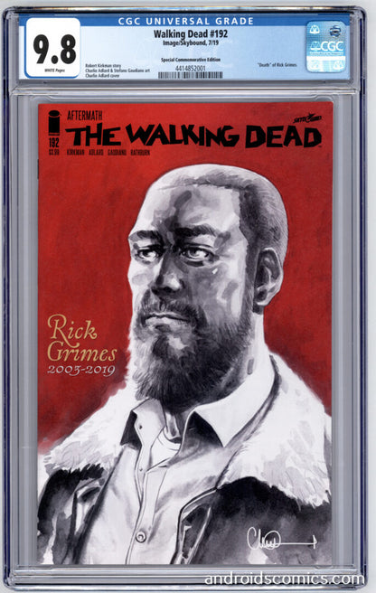 Walking Dead #192 Special Commemorative Edition CGC 9.8