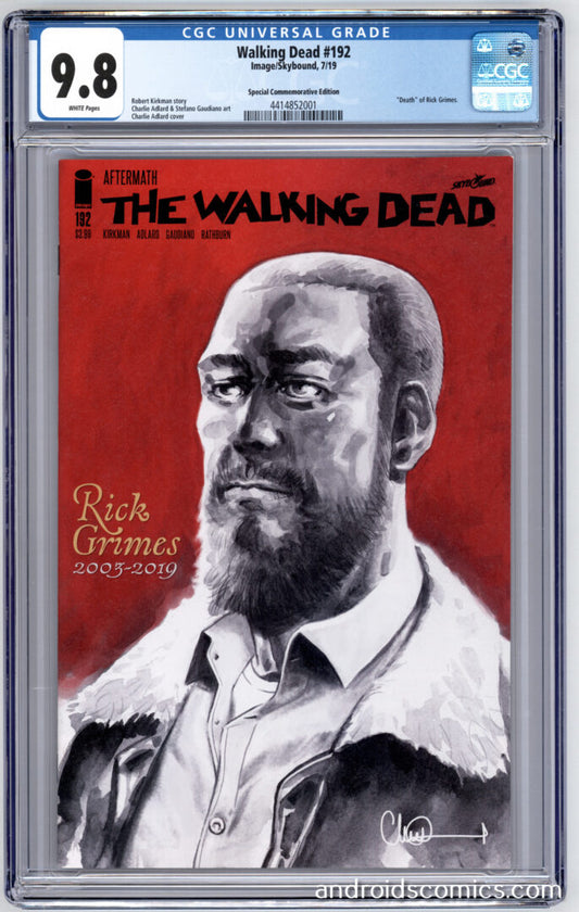 Walking Dead #192 Special Commemorative Edition CGC 9.8