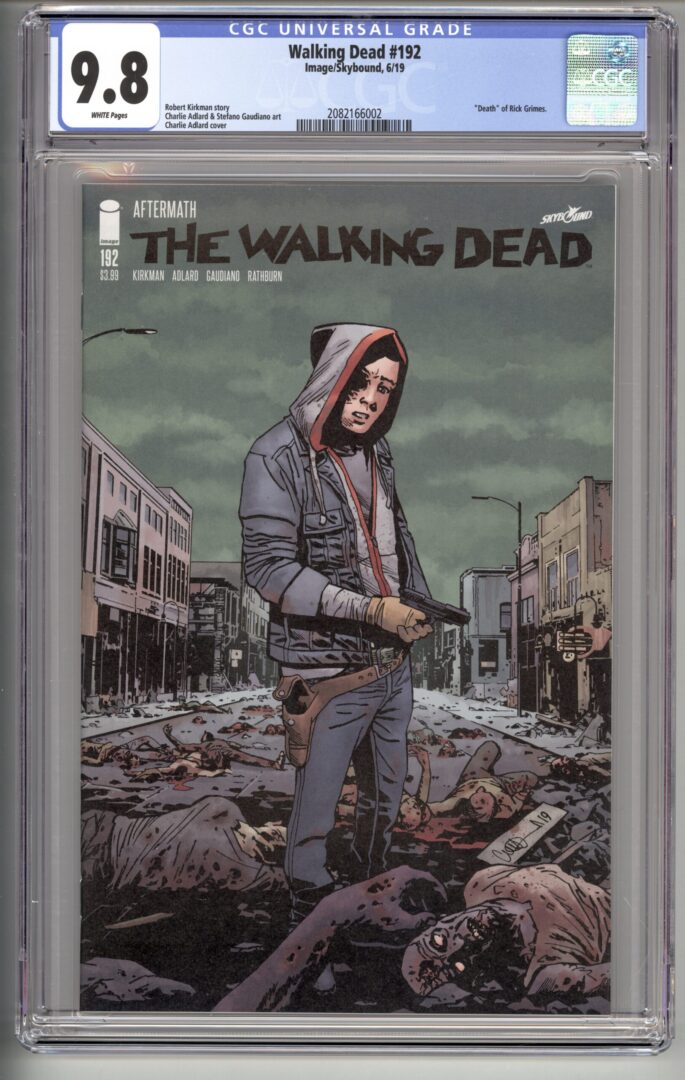 Walking Dead #192  CGC 9.8  "Death" of Rick Grimes