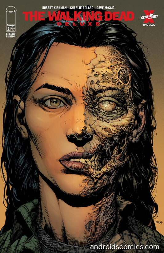 Walking Dead Deluxe #3 2nd Print  NM