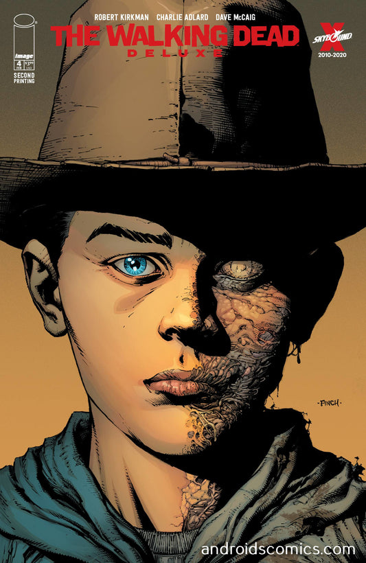 Walking Dead Deluxe #4 2nd Print NM