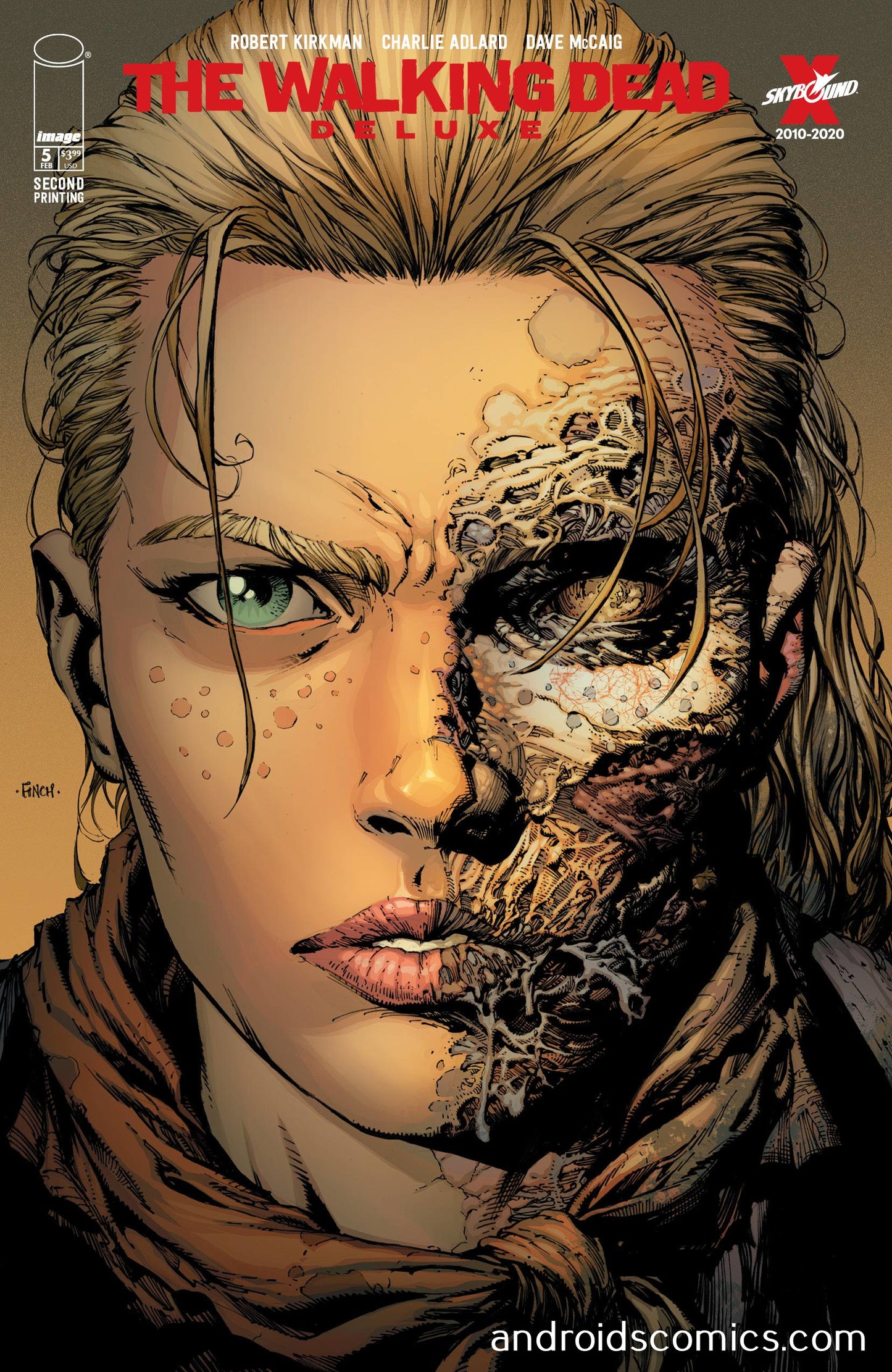 Walking Dead Deluxe #5 2nd Print NM