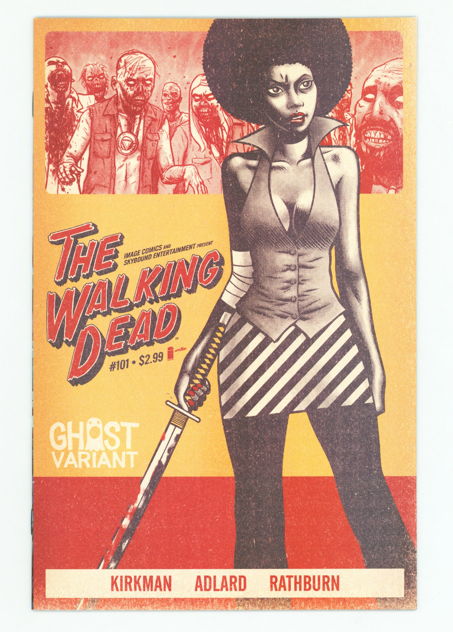 Walking Dead #103 (Mature) Ghost Var. NM