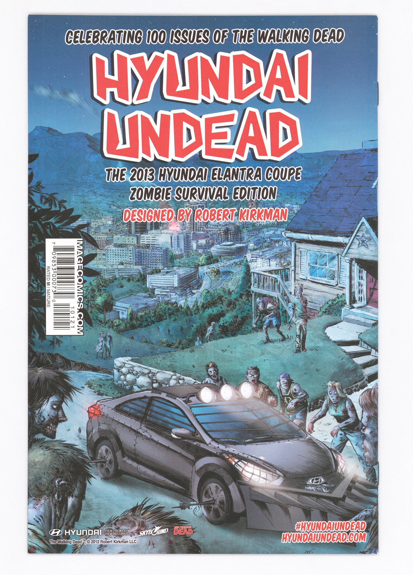 Walking Dead #103 (Mature) Ghost Var. NM