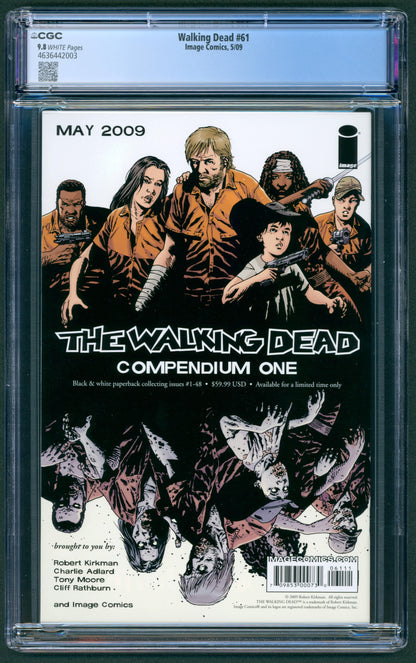 Walking Dead #61 CGC 9.8 1st App. of Father Gabriel