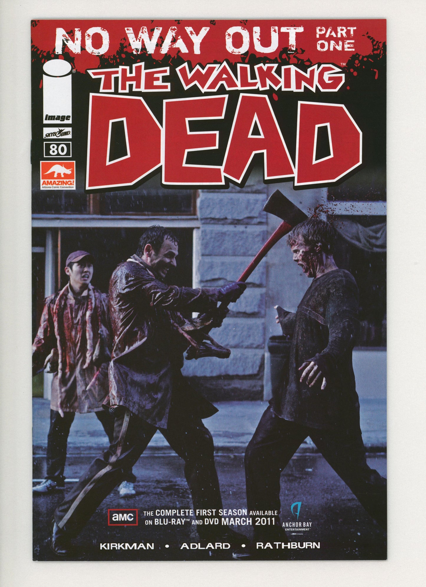 Walking Dead #80 (Mature) 2011 Amazing Arizona Comic Con NM -
