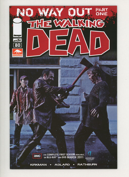 Walking Dead #80 (Mature) 2011 Amazing Arizona Comic Con NM -
