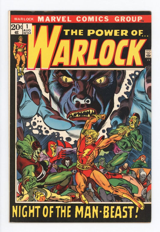 Warlock #1  VG+  Origin of Warlock