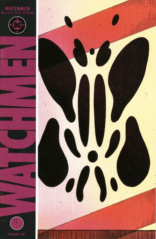 Watchmen #6  VG/FN Origin of Rorschach