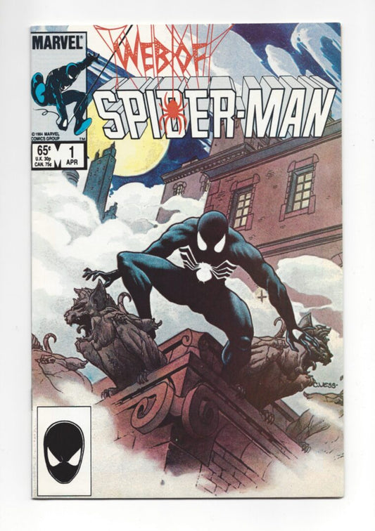 Web of Spider-Man #1  VF-  1st appearance of the Vulturions