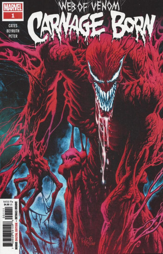 Web of Venom Carnage Born #1  Cover A  NM