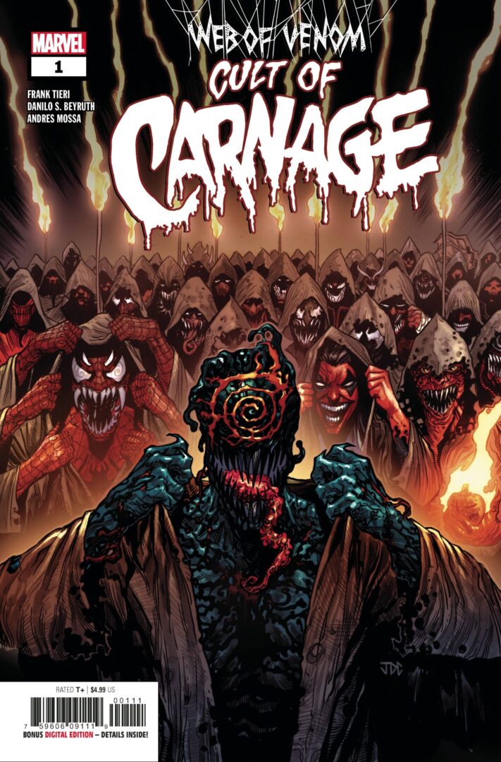 Web of Venom Cult of Carnage #1  Cover A  NM