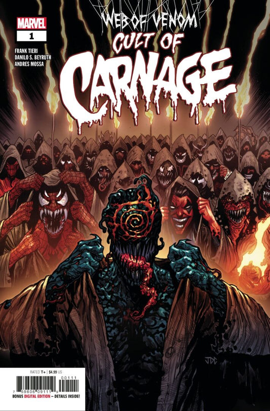 Web of Venom Cult of Carnage #1  Cover A  NM