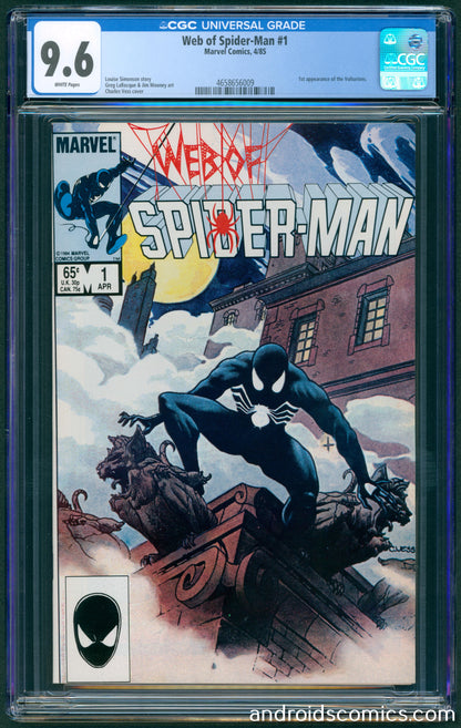 Web of Spider-Man #1 CGC 9.6