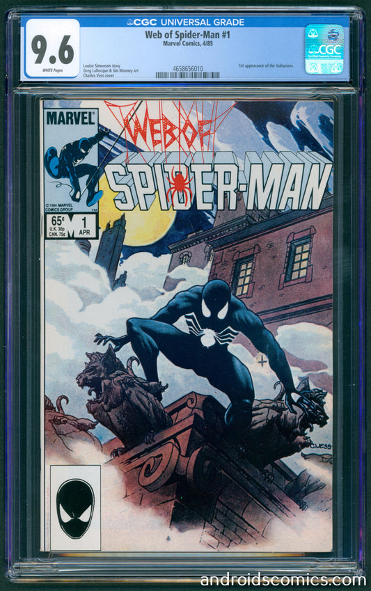 Web of Spider-Man #1 CGC 9.6
