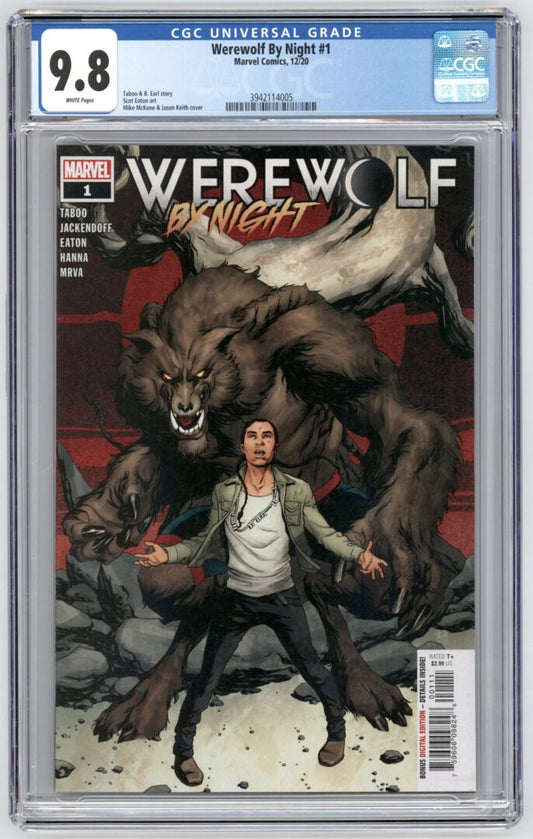 Werewolf By Night #1  CGC 9.8  1st appearance of Jake Gomez